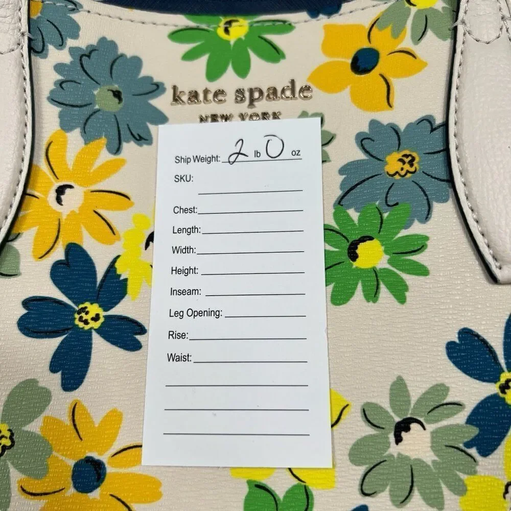 Kate Spade NWOT All Day Floral Medley Large Tote